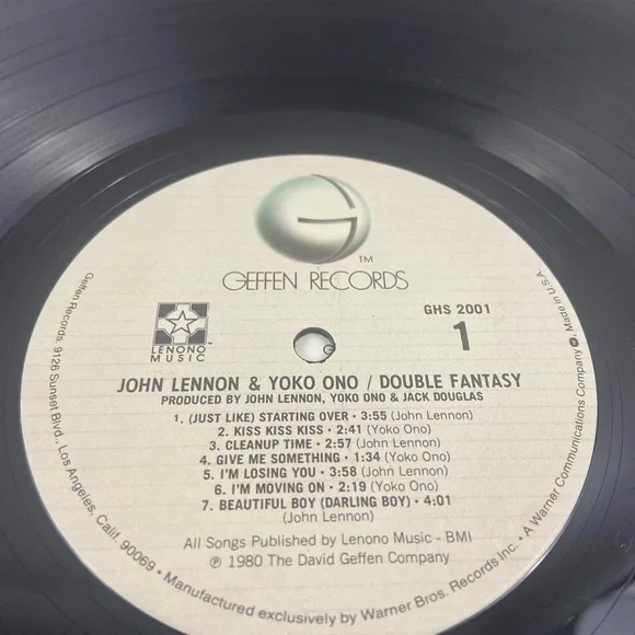 John Lennon Yoko Ono Double Fantasy LP - Picture 6 of 7